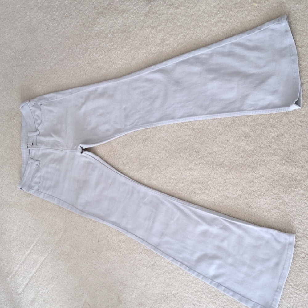 H&M Divided Lightweight Highrise Grey Flare Jeans (Run Smaller)